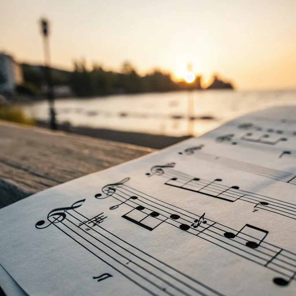 Music notes illustration